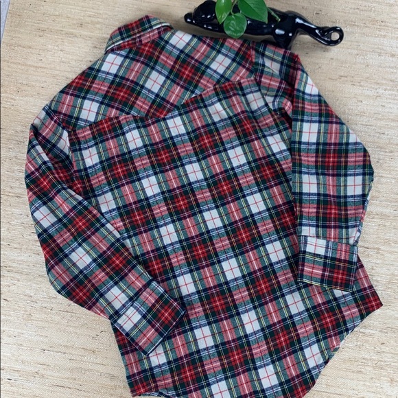 Vintage Network Pearl Snap Button Plaid Work Shirt - Picture 4 of 6